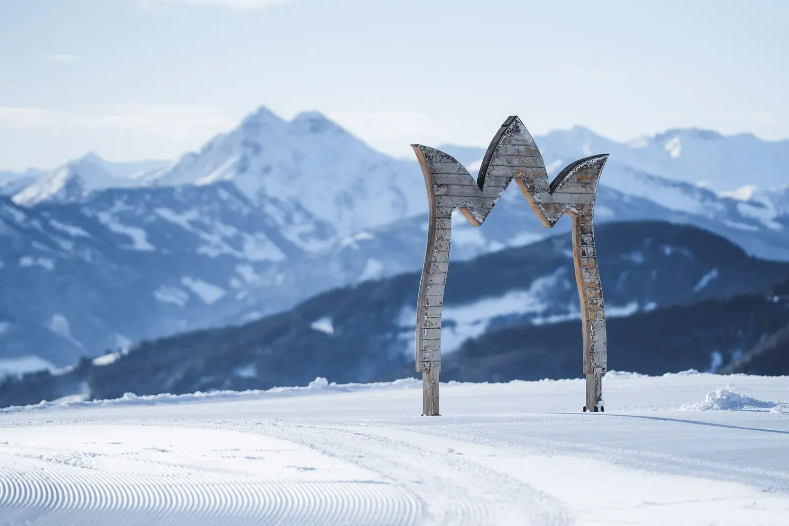 Skiing at Hochkönig