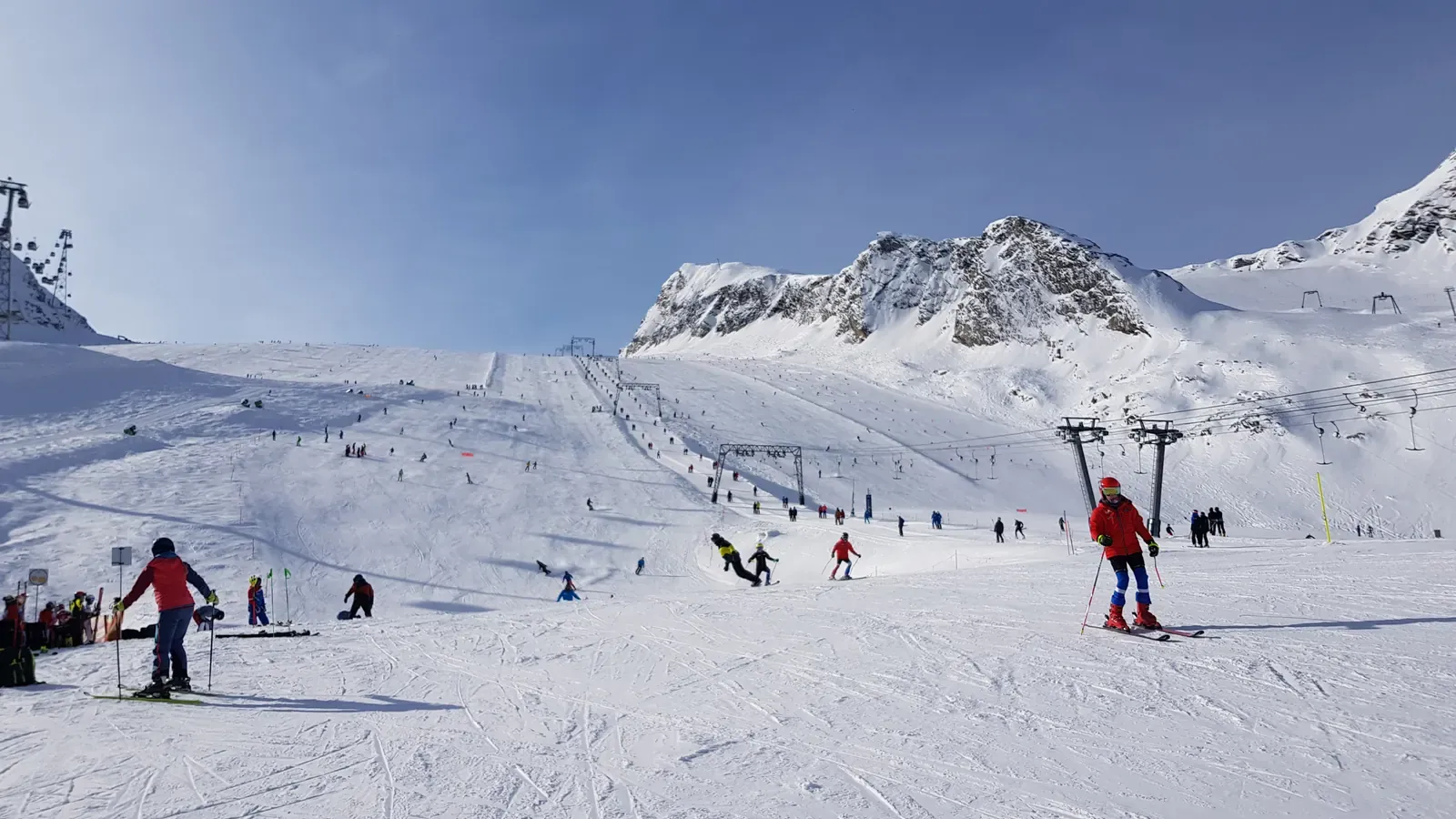 Skiing at Kitzsteinhorn/Maiskogel