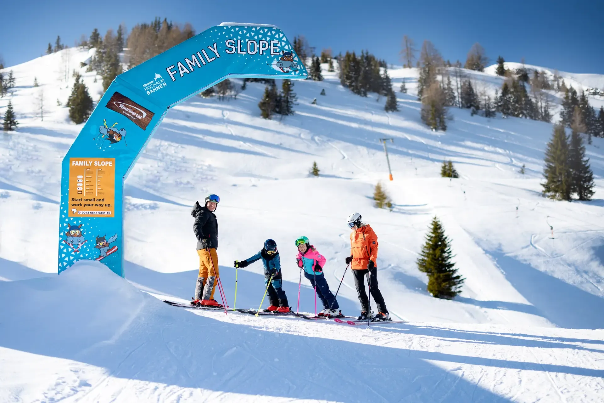 Skiing at Rauriser Hochalmbahnen