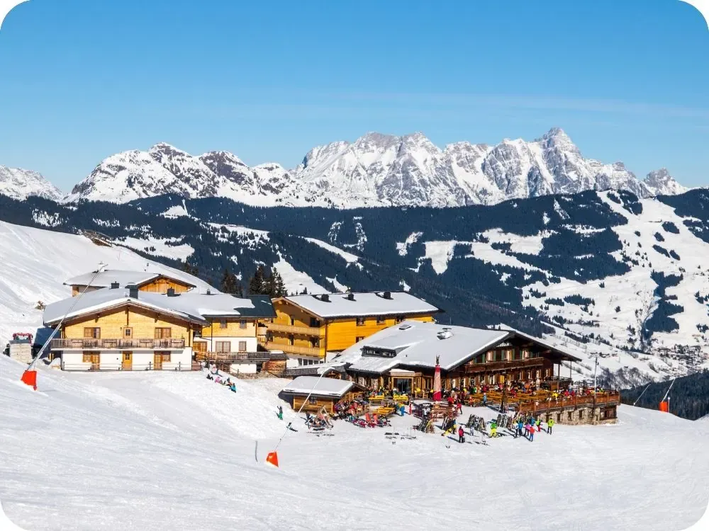 Skiing at Saalbach Hinterglemm