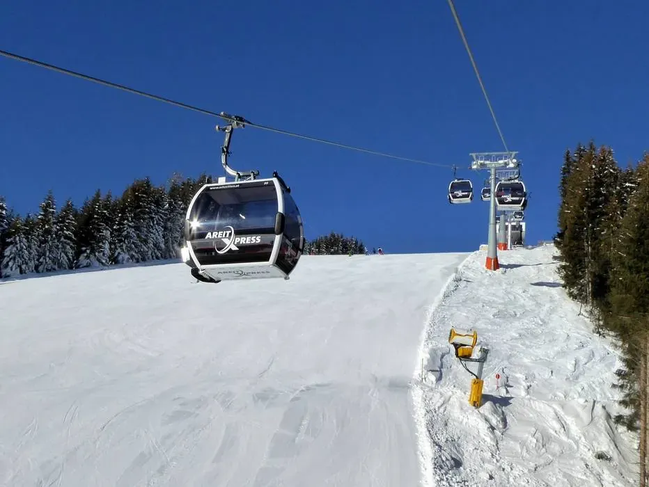 Skiing at Schmittenhöhe