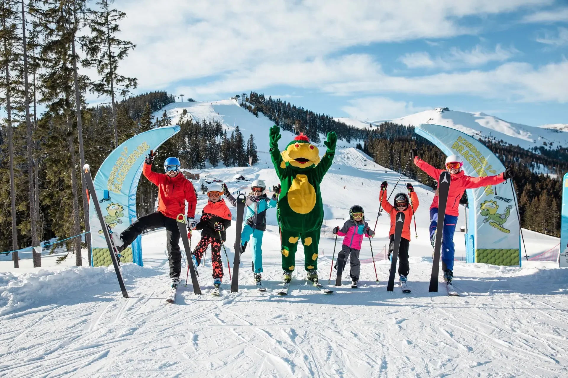 Skiing at Schmittenhöhe