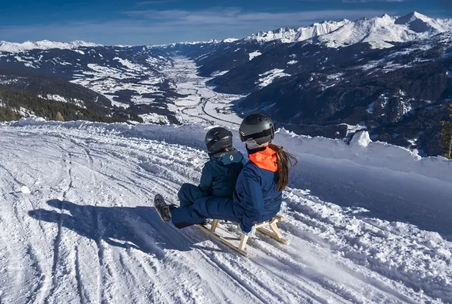 Skiing at Wildkogel