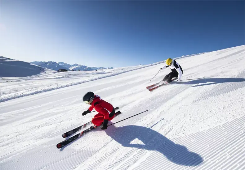 Skiing at Wildkogel